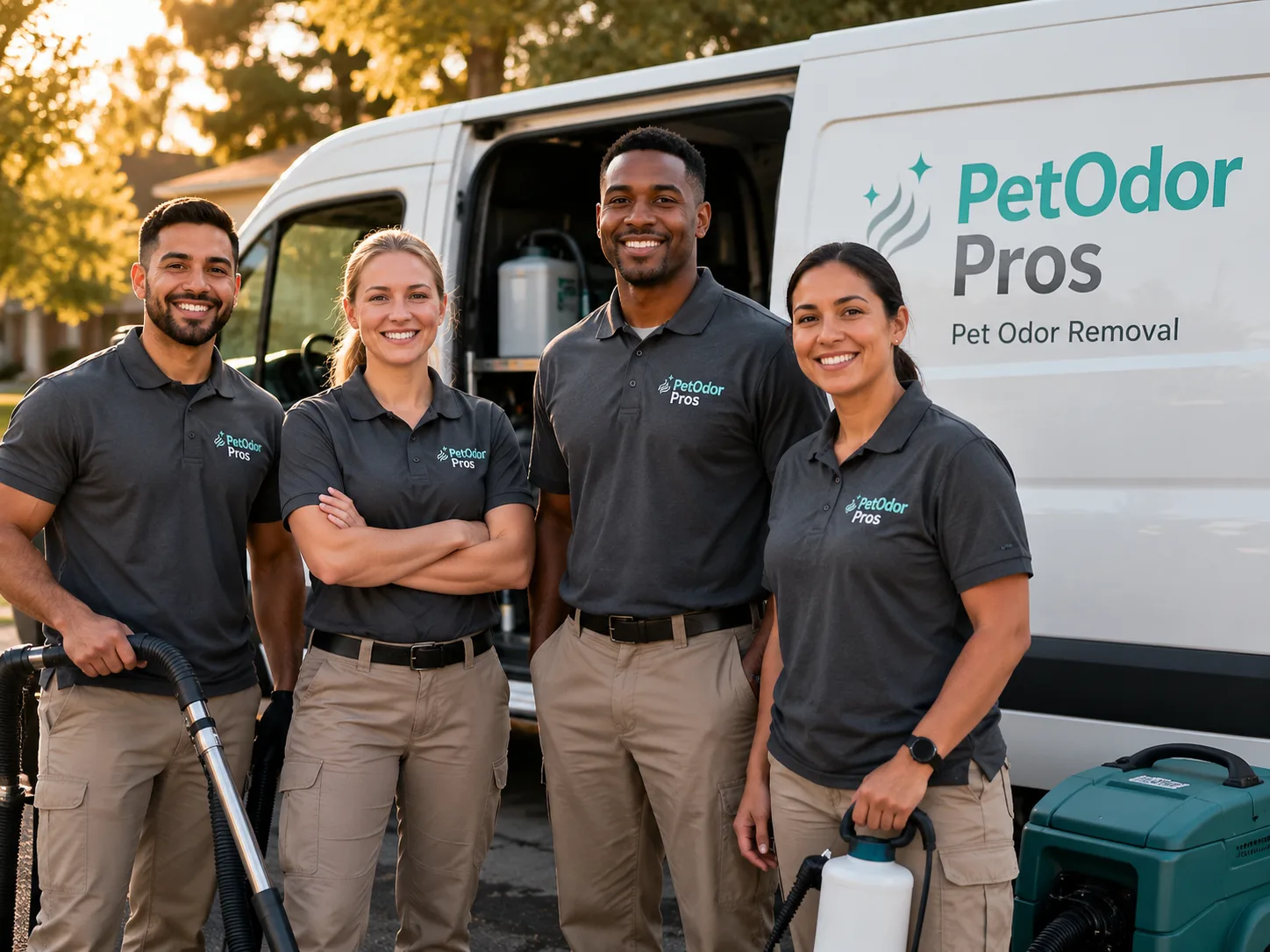 Pet Odor Removal team serving Clare, IA